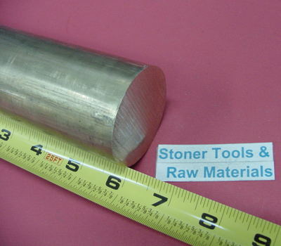 #ad 2quot; C360 BRASS ROUND ROD 6quot; long Solid H02 Lathe Bar Stock For Machining Cut New $85.20