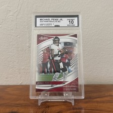 2025 Panini Absolute - Michael Penix Jr. #84 Atlanta Falcons CCG GEM MINT 10 🏈