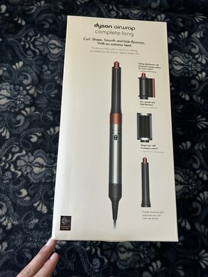 Dyson Airwrap Complete Long Multi Styler Gray Copper 30mm 40mm Attachments