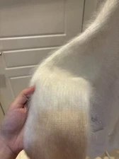 Angora Sweater Cardigan Blended Fluffy Fuzzy Super Soft Women Knit