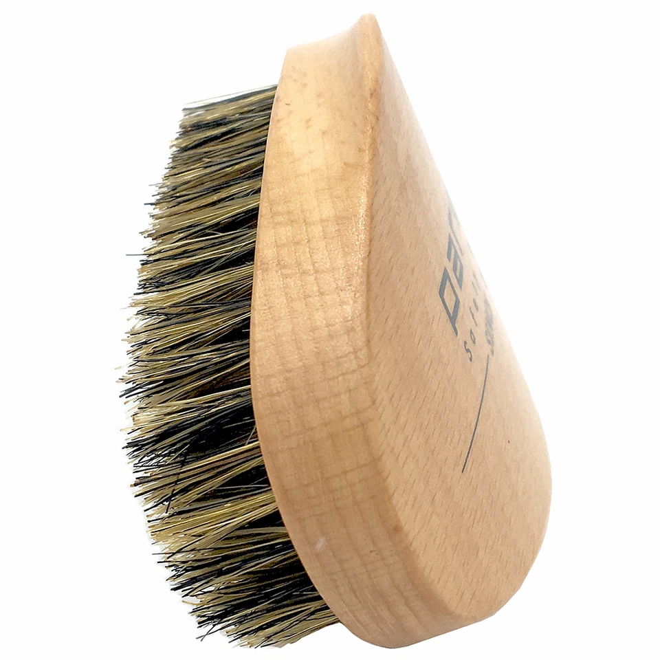Parker Premium Boar Bristle Beard & Hair Brush with Beechwood Contoured Handle - Image 3 of 4