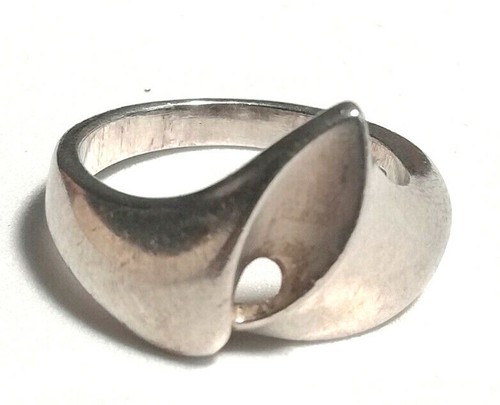 Bague Argent large vintage - La Petite Tribu