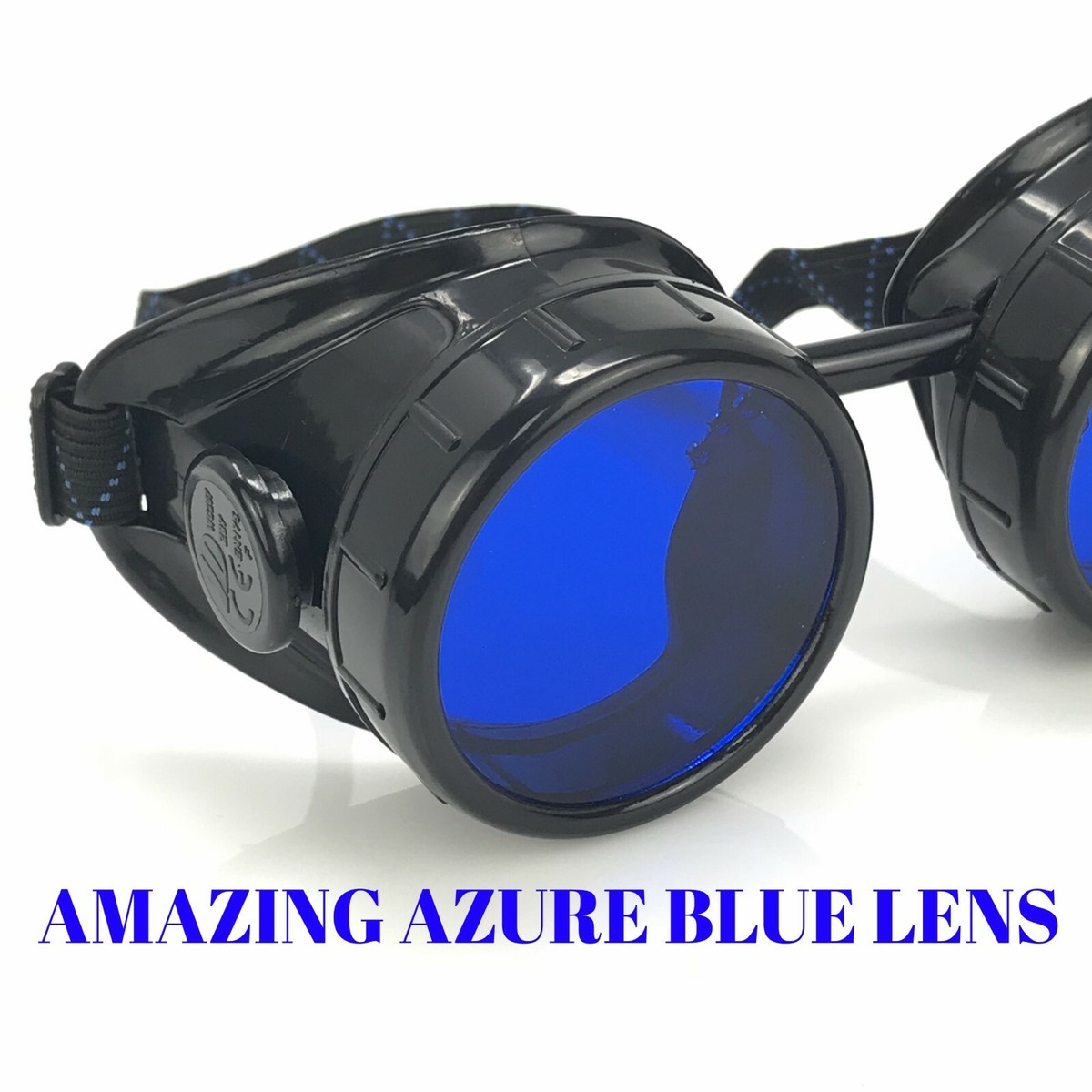 Nuove Occhiali Da Saldatore A Kaleidoscopio Retro, Rivetti Punk Gotico Rave Halloween Vetro Arcobaleno~p116597135 - Foto 6