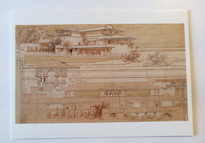 Frank Lloyd Wright Foundation Joseph Husser House 1899 Greeting Card & Enveope