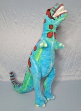 Melissa  Doug Plush Blue T-Rex Dinosaur Large 31  Stuffed Animal 2149 Clean 