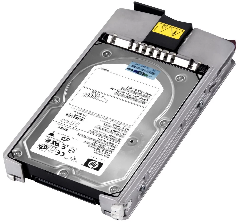 FESTPLATTE HP BD3008A4C6 360205-023 300GB 10000U/min 8MB SCSI ULTRA 320 3.5 Zoll - Bild 2 von 3
