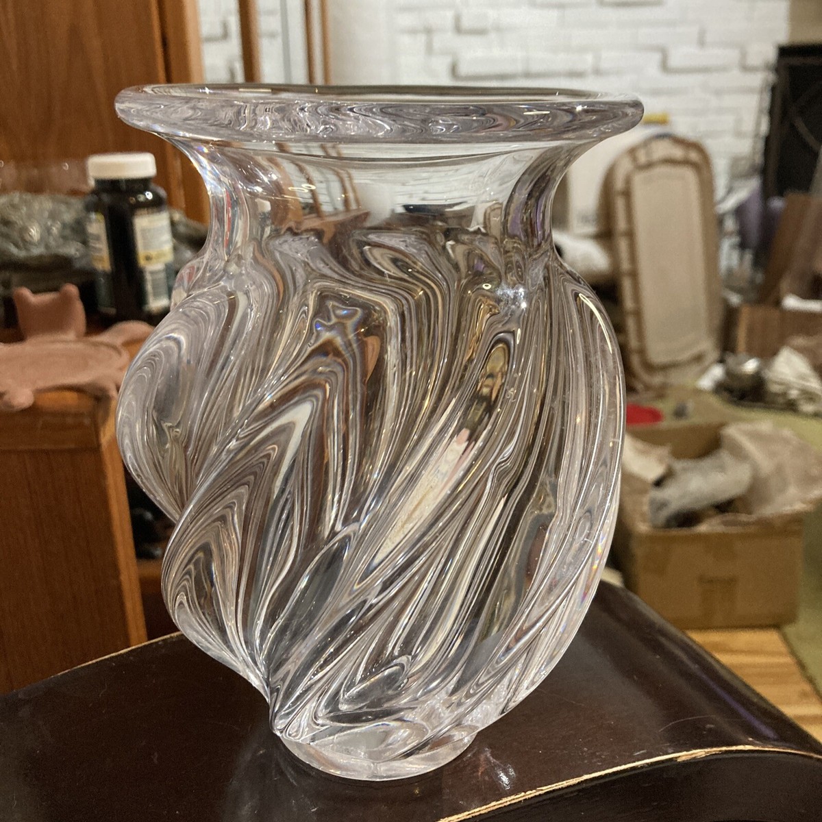 Crystal Vase Art Vannes France WorldAntique.net Art Vannes, France.