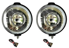 2x H3 Halogen Rund Fernscheinwerfer 12V 24V Zusatzscheinwerfer 183 x 214 mm E20