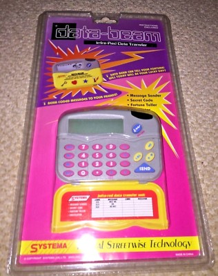 *NEU* SYSTEMA - DATA BEAM - INFRAROT DATA TRANSFER (1995) SEALED (HANDHELD GAME