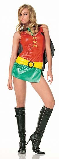 Robin the Boy Wonder from Batman Costume Leg Avenue 83185 Women/'s Size S//M