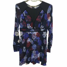 GUESS Dress Womens Marinda Printed a-line Size 12