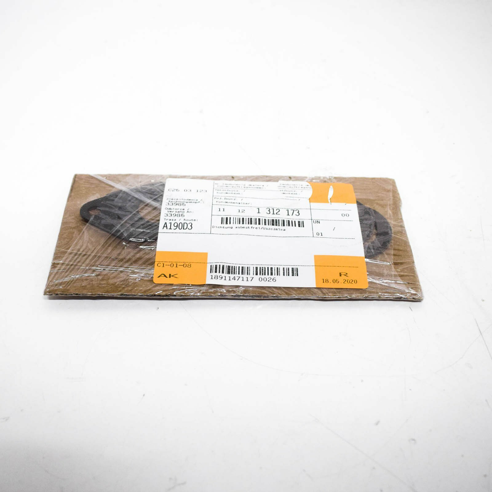 BMW 3 E30 Cylinder Head Cover Gasket 11121312173 Genuine for sale 