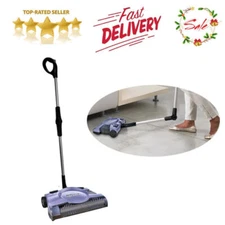 NEW Swivel Rechargeable Floor Carpet Sweeper 12" Cordless Stick Vacuum Cleaner