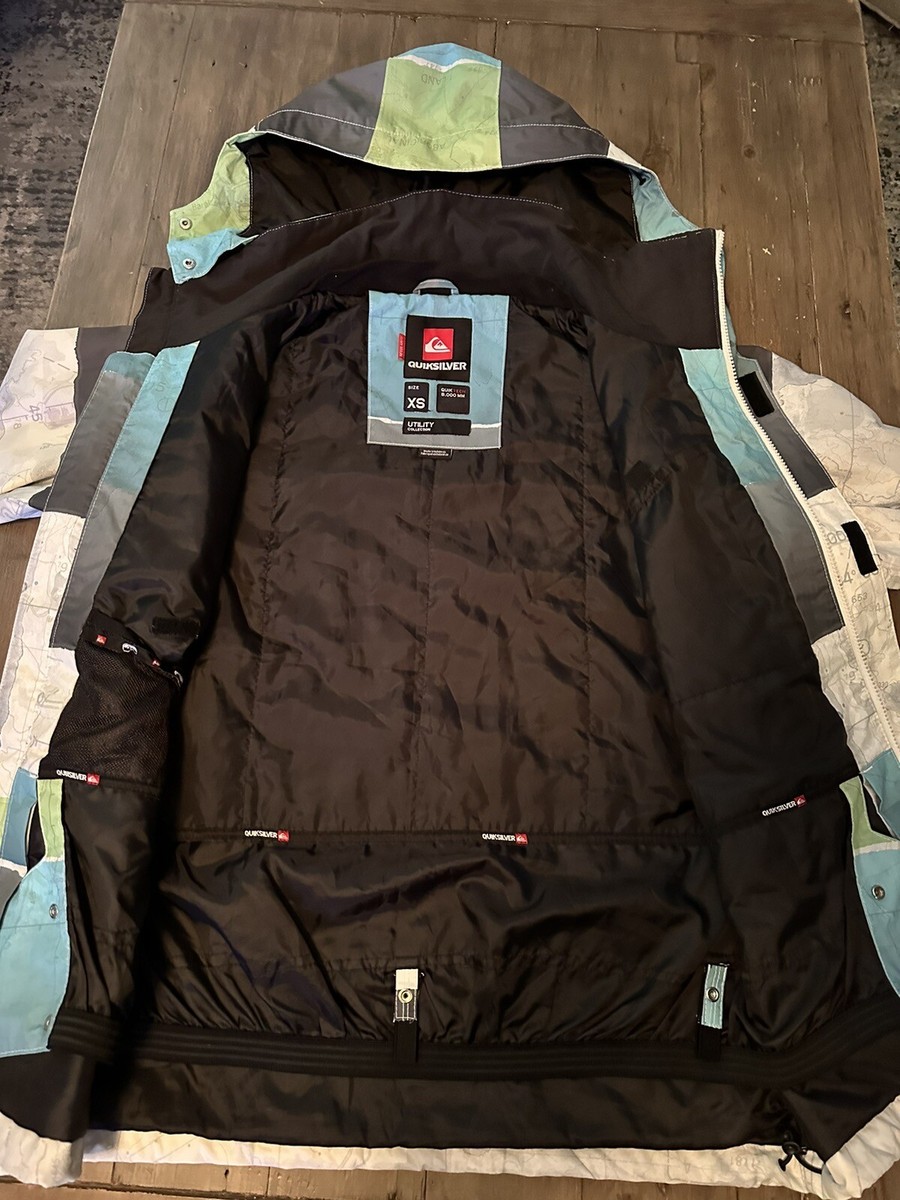 Quiksilver Jacket Men XSmall Snowboard Utility Collection