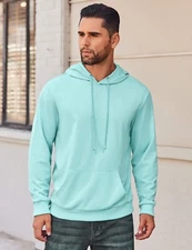Sleepdown Men’s Hoodies Cotton Blend Soft & Warm Fleece Sweatshirt Hoodies