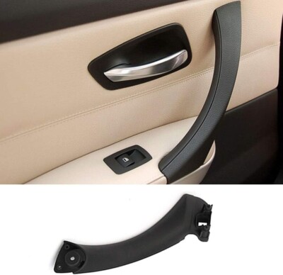 REAR Left Black INNER DOOR PANEL HANDLE PULL 2006-2012 BMW 3 SERIES E90 E91