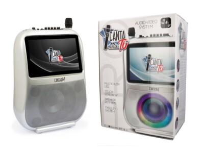 Canta Tu Karaoke 32GB silver Display Touch 14