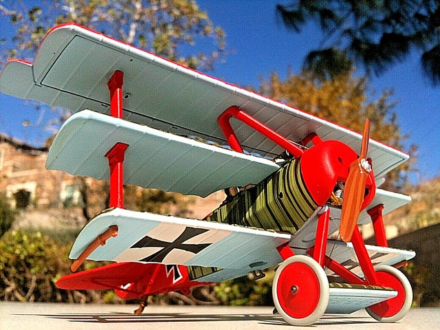 For Corgi Fokker DR.1 Triplane Tungsten Freiherr Von Richthofen 21st April 1918 Death Of The Red Baron Limited Edition 1/48 Die-Cast Aeroplane Model Plane