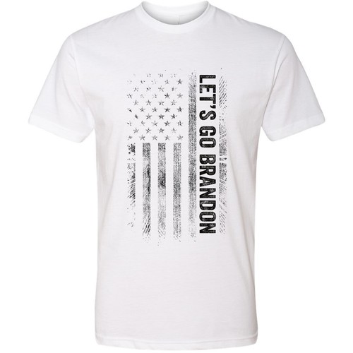 FJB Let's Go Brandon Funny Political T-Shirt - Trump 2024 Humor, Men's Regular Fit