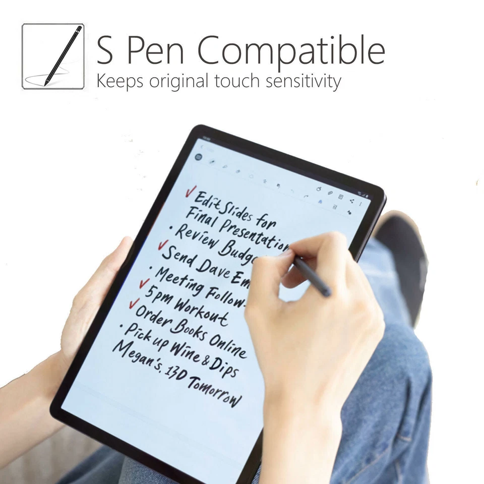 Samsung Galaxy Tab S10 Lite/ S10 FE/ S10+/S10 Ultra Glass Screen Protector Cover - Image 4 of 4