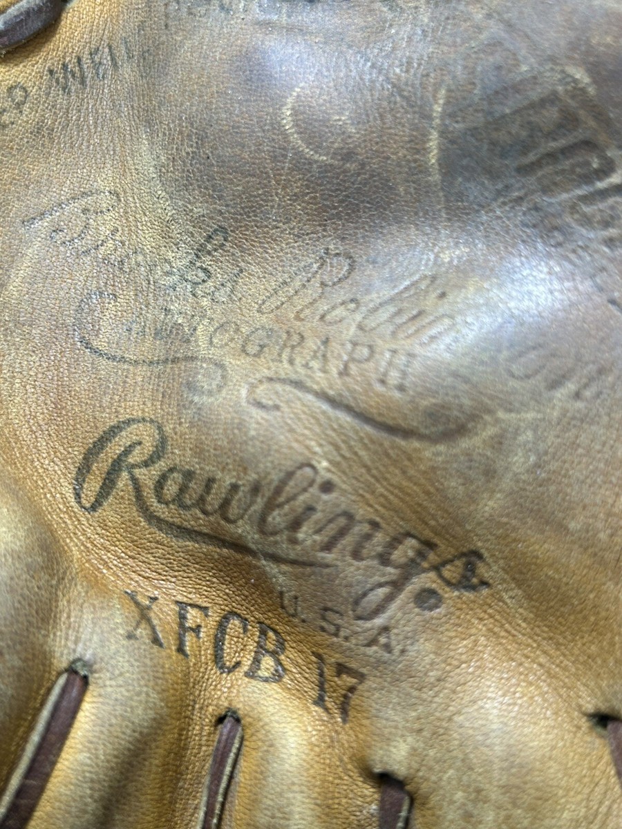Vintage 70s Brooks Robinson Rawlings XFCB 17 Fast Back Wing