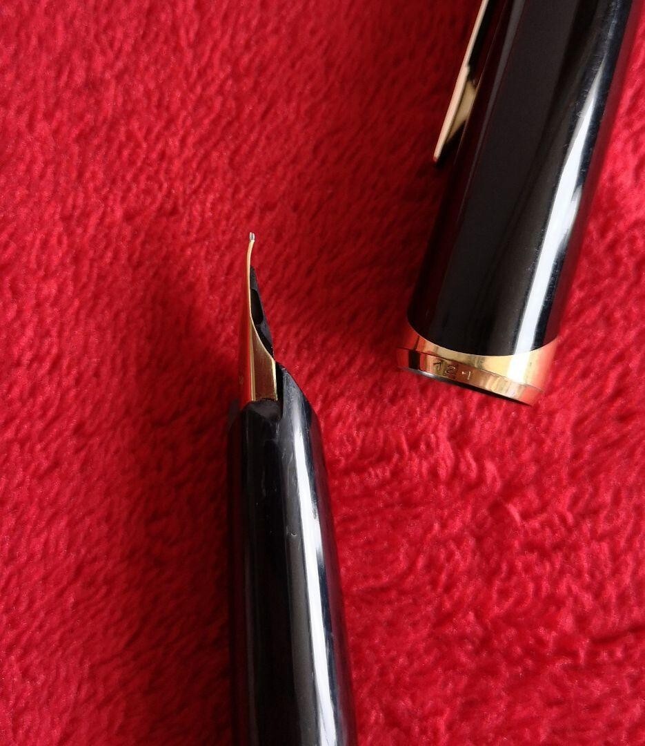 vintage Montblanc 1970s 121 18K 750 EF Nib Miesterstuck Fountain