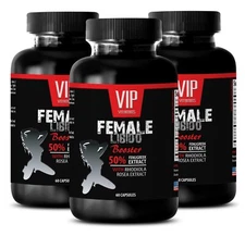 Radiant vitality - FEMALE LIBIDO BOOSTER - Self-love enhancer 3 Bottles 180 Caps