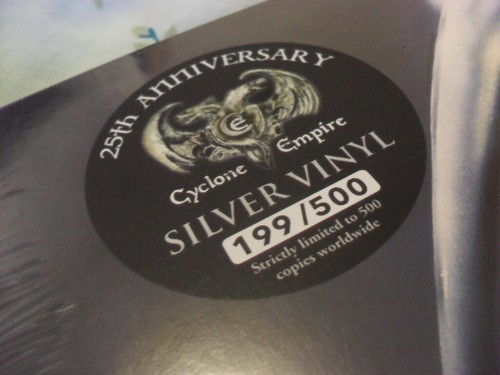 CANCER -DEATH SHALL RISE- AWESOME VERY RARE LTD EDITION SILVER VINYL LP NUMBERED - Picture 2 of 3