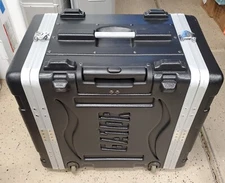 Gator Rackworks GR-6S 6U Shallow Molded PE Rack Case With Power Surge Included.