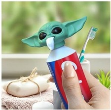 Baby yoda toothpaste topper