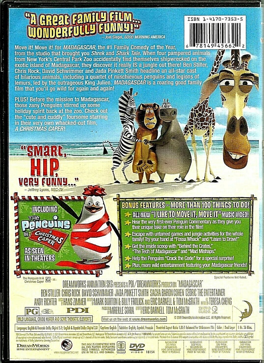 その他 Madagascar [DVD] Madagascar (DVD) - Walmart.com
