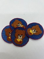 BäR Teddy Patch AufbüGler BüGelflicken Kind Patches Stoff Applikation Patch