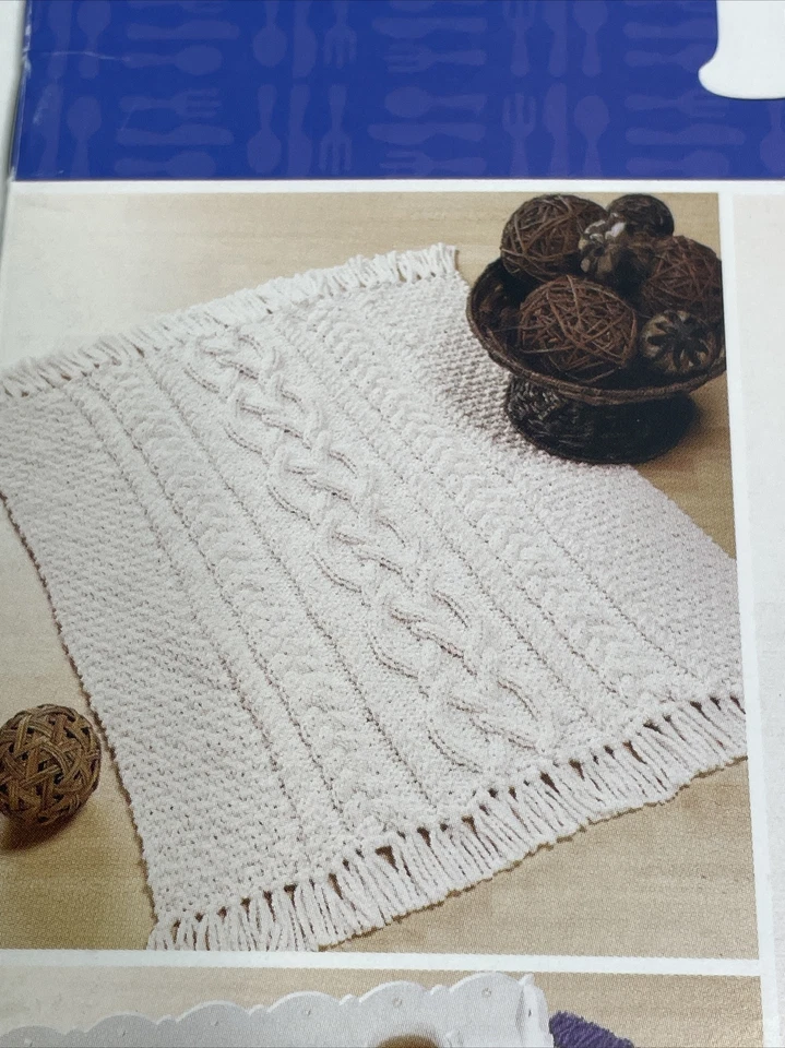Annie's Attic Big Needle Knit Rugs 10 Designs Knitting Pattern - Image 2 of 4