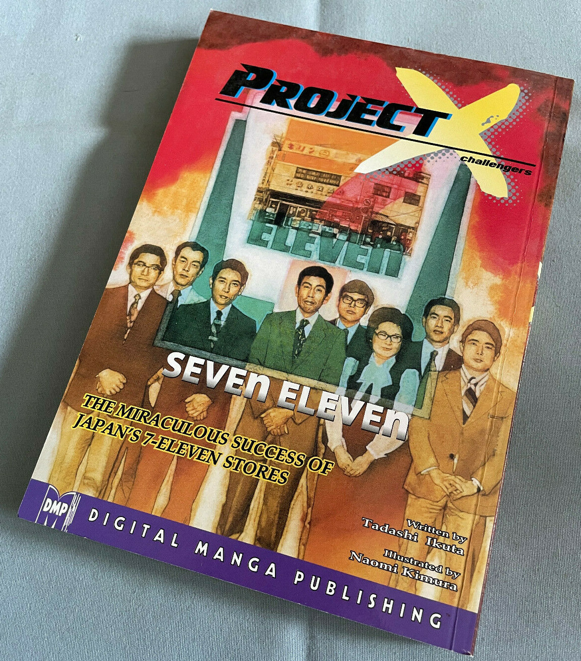 Project X Challengers Seven 7-Eleven - English Digital Manga Book Graphic Novel