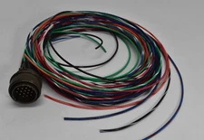 19 Pin Male Circular Connector Wire Harness with Amphenol ACC06A22-14P