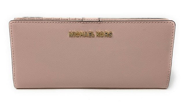 travel slim saffiano leather wallet