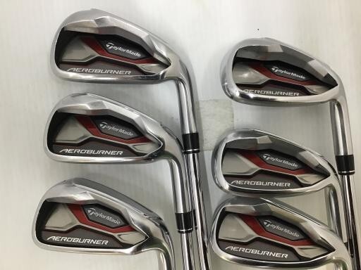 TaylorMade AERO BURNER 左利き アイアンセット スチール