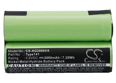 2000mAh / 7.20Wh Battery for AEG FM 36,Junior 2.0 P/N: Type141