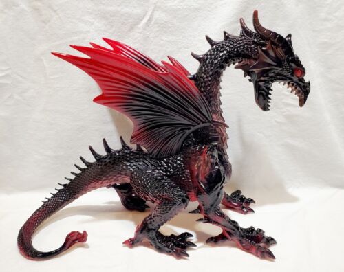 Roter Feuerdrache LED beleuchtete Dungeons & Dragons Magie Halloween Home Akzente 19" - Bild 5 von 21