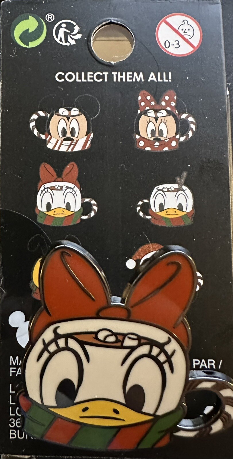 Loungefly Disney Mickey & Friends Cocoa Mug Pin Blind Box - Daisy Duck