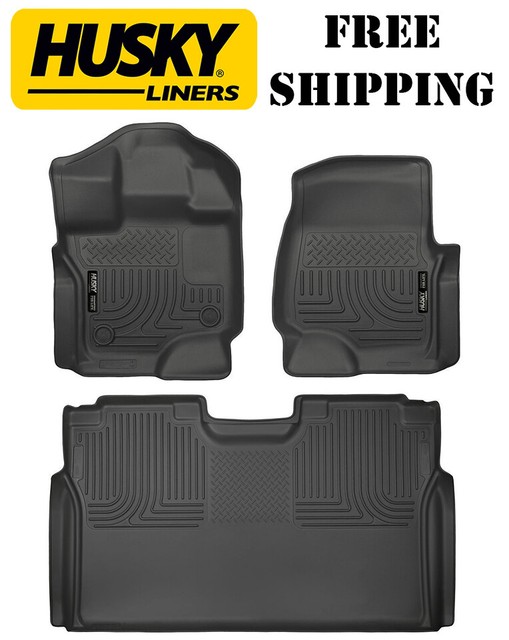 Husky Liners Weatherbeater 20152020 Ford F150 SuperCrew Cab Floor