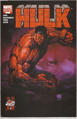 HULK #1   WIZARD WORLD LA 2008   MICHAEL TURNER VIP EXCLUSIVE COVER   RED HULK
