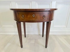 Alfonso Marina Toscana Oval Top Side Table Or Night Stand