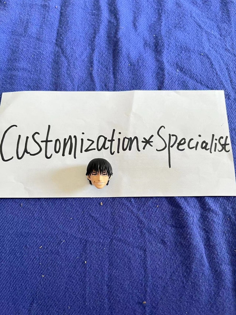 custom Fushiguro Toji Action Heads shf （Black eyes） 1/12 | eBay