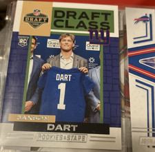 2025 Panini Rookies & Stars Draft Class Jaxson Dart #17 Rookie Card Giants NFL