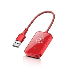 Wirelesss Adapter, 10 Meters Range Plug and Play 5.0GHz Fast Transmission Red
