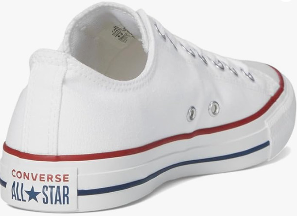 Converse Unisex Chuck Taylor All Star Canvas Low Top - White thumbnail 4