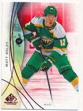 MATT BOLDY 2024-25 SP GAME USED EDITION RED #91 WILD MINT