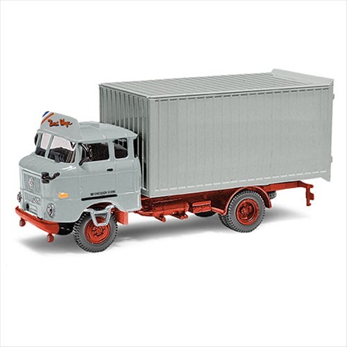 Busch 1:87 H0 95307 Espewe:Ifa W50 L Mk (MöBelkoffer), Rockband »Zwei Wege« Neu-image