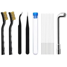 3D Printer Nozzle Cleaning Kit, Tools,10Pcs 0.4 mm Cleaning... 
